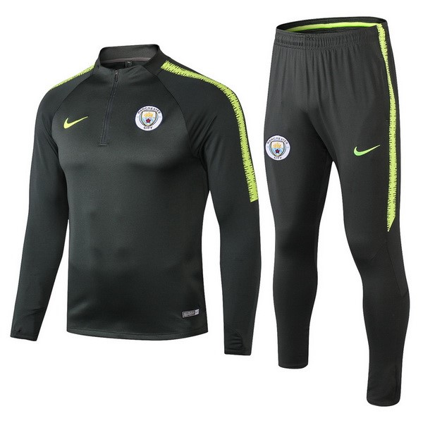 Chandal Manchester City 2018-2019 Verde Negro